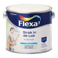 Flexa Strak in de Lak Buitenlak Zijdeglans - RAL 9001