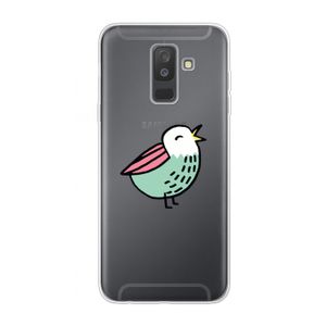 Birdy: Samsung Galaxy A6 Plus (2018) Transparant Hoesje