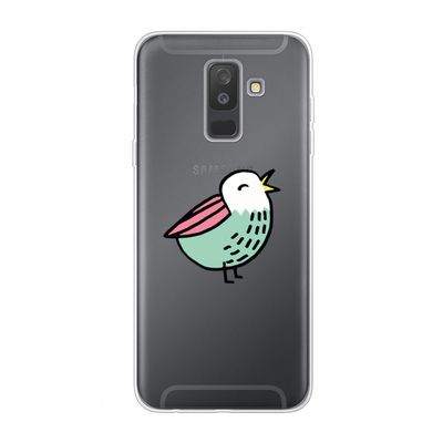 Birdy: Samsung Galaxy A6 Plus (2018) Transparant Hoesje
