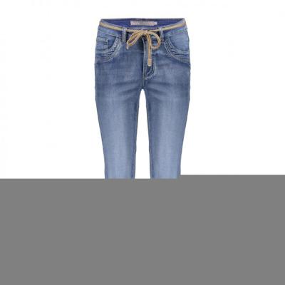 Geisha - Blauw | unisex | Jeans | Blauw | XL | regular | Kamst mode