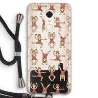 Gymboys: Xiaomi Redmi 5 Transparant Hoesje met koord