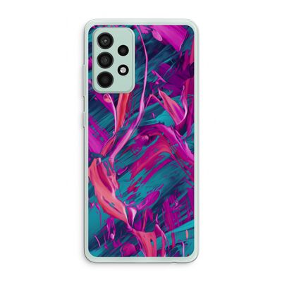 Pink Clouds: Samsung Galaxy A52s 5G Transparant Hoesje