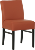 Cognac leren landelijke eetkamerstoel Hold - Toledo Leer Cotto (cognac leer)