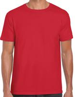 Gildan G64000 Softstyle® Adult T- Shirt - Red - S