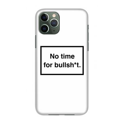 No time: Volledig geprint iPhone 11 Pro Hoesje