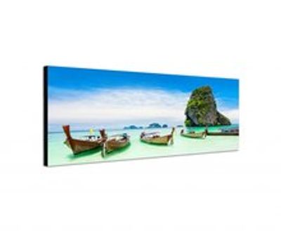 Canvasdoek Tropisch Strand Thailand2 120x40 cm Canvasdoek Tropisch Strand Thailand2 120x40 cm