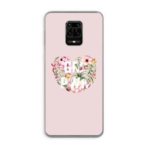 GRL PWR Flower: Xiaomi Redmi Note 9 Pro Transparant Hoesje