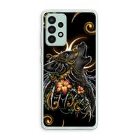 Huilende Wolf: Samsung Galaxy A52s 5G Transparant Hoesje
