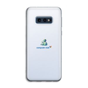 MSN: Samsung Galaxy S10e Transparant Hoesje
