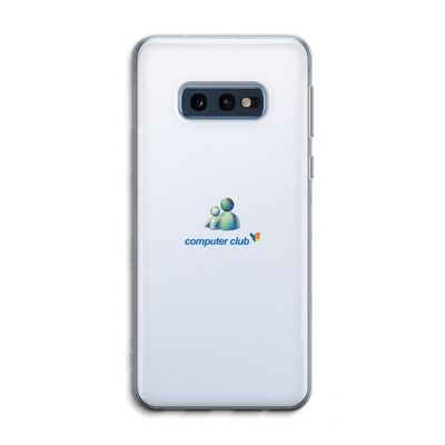 MSN: Samsung Galaxy S10e Transparant Hoesje