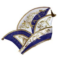Steek Luxe Prins Carnaval Blauw