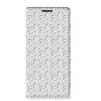 Motorola Edge 20 Pro Hoesje met Magneet Stripes Dots