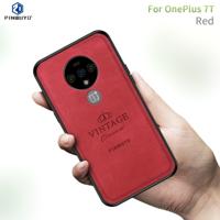 Voor Oneplus 7T PINWUYO Zun serie PC + TPU + huid waterdicht en anti-Fall all-inclusive beschermende shell (rood)