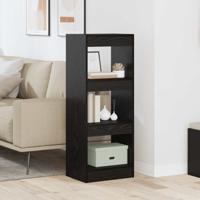Boekenkast Zwart eiken 40 x 30 x 103 cm Bewerkt hout
