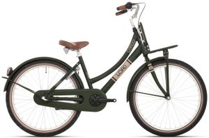 Bikefun Kinderfiets 26" load met 3 versnellingen remnaaf - elegance green mat