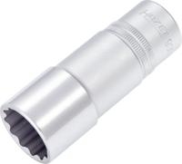 HAZET Dopsleutel 900TZ-24 · 1/2 inch (12,5 mm) vierkant hol · Buitentwaalfkant tractieprofiel · SW 24 mm
