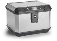 GIVI ALP44 Alpina II Monolock 44l, Topkoffers en zijkoffers voor de moto, Aluminium
