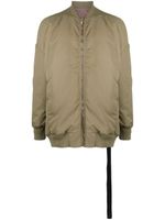 Rick Owens DRKSHDW veste bomber Jumbo Flight - Vert