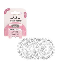 Invisibobble extra care gentle crystal clear 3 stuks
