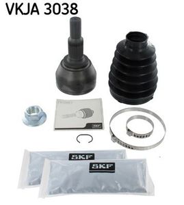 Homokineet reparatie set, Aandrijfas VKJA3038