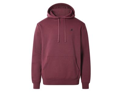 esmara Men Heren hoodie (Rood, XL)