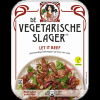 De Vegetarische Slager Let it Beef Vegan 160 g bij Jumbo