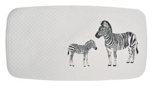 RIDDER Badmat Zebra 38x72 cm wit en zwart