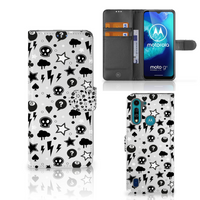 Telefoonhoesje met Naam Motorola G8 Power Lite Silver Punk