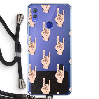 Rock: Honor Note 10 Transparant Hoesje met koord