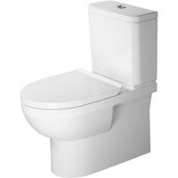 Duoblokpot Duravit No.1 Zonder Reservoir 400x39x36.5cm Wit - thumbnail