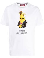 Mostly Heard Rarely Seen 8-Bit t-shirt Where We Dropping à manches courtes - Blanc - thumbnail