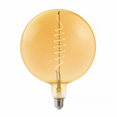 G200 Goud Smart Grote Led lamp E27 fitting 20 cm
