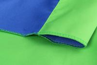 StudioKing achtergronddoek 2,7x5 m blauw/groen