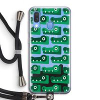 Crocs: Samsung Galaxy A40 Transparant Hoesje met koord