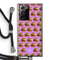 Giants: Samsung Galaxy Note 20 Ultra / Note 20 Ultra 5G Transparant Hoesje met koord