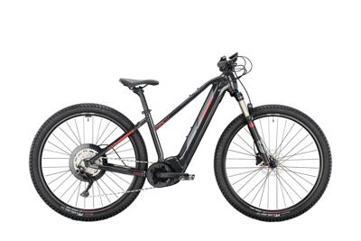 CONWAY elektrische mtb hardtail "cairon s 5.0 " mod. 24 ebike conw.cairon s 5.0 29/49 trap. 9sp black/red