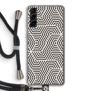 Magic pattern: Samsung Galaxy S21 Plus Transparant Hoesje met koord