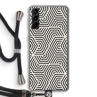 Magic pattern: Samsung Galaxy S21 Plus Transparant Hoesje met koord