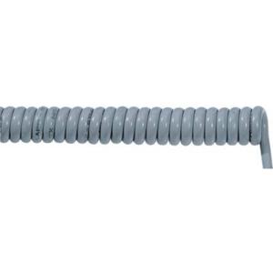 LAPP 73220312 Spiraalkabel UNITRONIC® SPIRAL LiF2Y11Y 300 mm / 1200 mm 4 x 0.14 mm² Grijs 1 stuk(s)