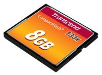 Transcend Compact Flash 8GB 133x - thumbnail