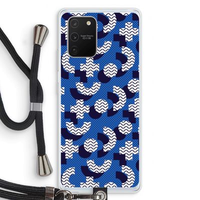 8-bit N°5: Samsung Galaxy S10 Lite Transparant Hoesje met koord