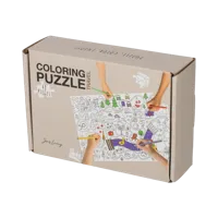 Jens Living Kleurplaat Puzzel Travel