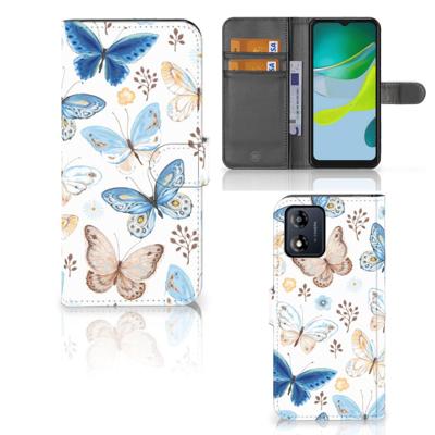 Telefoonhoesje | Met pasjeshouder | voor Motorola Moto E13 4G Vlinder