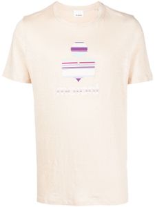 MARANT t-shirt à logo imprimé - Tons neutres