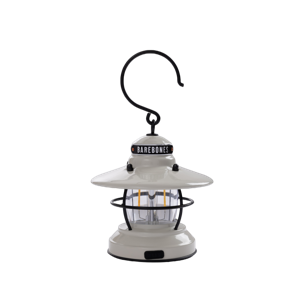 Barebones MINI EDISON LANTERN VINTAGE WHITE - 2AA USB