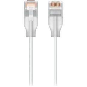 Ubiquiti UACC-Cable-Patch-EL-15M-W netwerkkabel Doorschijnend, Wit Cat6