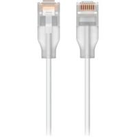 Ubiquiti UACC-Cable-Patch-EL-15M-W netwerkkabel Doorschijnend, Wit Cat6