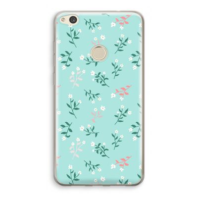 Small white flowers: Huawei Ascend P8 Lite (2017) Transparant Hoesje