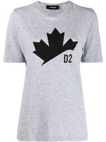 DSQUARED2 t-shirt à logo imprimé - Gris