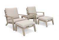 Azzurro bistro set champagne Tierra Outdoor - Tierra outdoor